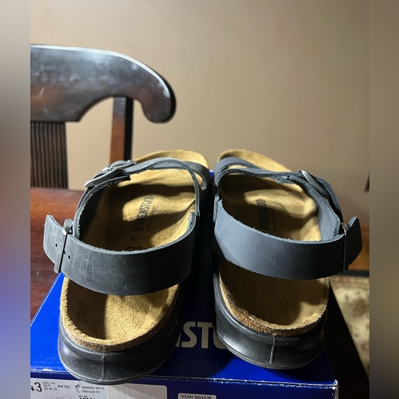 Birkenstock Men's Milano rugged black NEW EU 43 regular fit - Picture 8 of 9